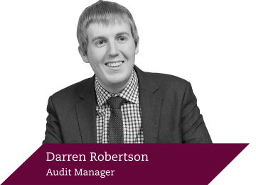 Darren Robertson, Audit Manager