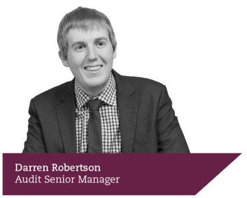 Darren Robertson, Audit Manager